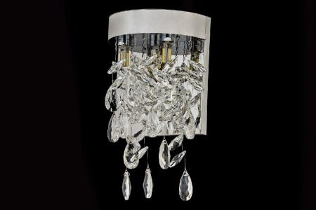 Светильник настенный Arti Lampadari Flusso Nickel (Флуссо Ницкел) Flusso H 2.18.638 N
