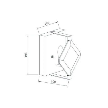 Бра Vele Luce Vittoria (Витториа) VL3053W01