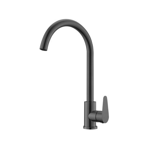 Смеситель для кухни Olisan STEEL ST1007B на мойку черный - фото 2