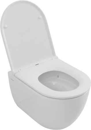 Чаша унитаза подвесная Allen Brau Priority Tornado 4.31008.20 цвет белый без сиденья безободковая душевой смыв
