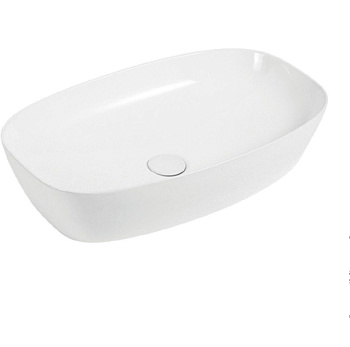 Раковина керамическая Art&Max AM3360A 60х38 накладная цвет белый