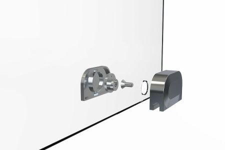 Душевой уголок Allen Brau Fantasy 3.11008.00 + 3.11011.00 140х80 стекло прозрачное профиль хром без поддона