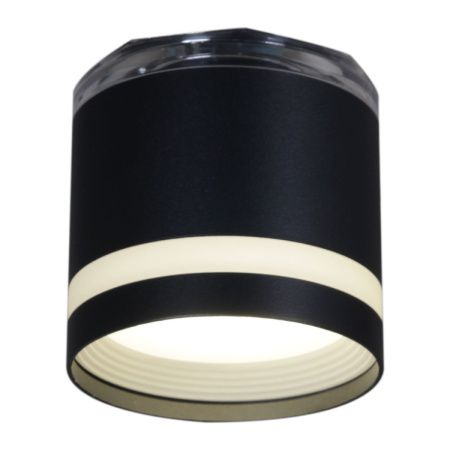 Светильник накладной Reluce 53001-9.5-001LD GX53+LED3W BK