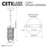 Светильник подвесной Citilux Ronin (Ронин) CL326011