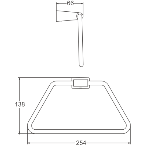 Полотенцедержатель BELZ B91104 - фото 2