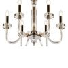 Люстра подвесная iLamp Vibe (Вибе) P9474-6 Nickel
