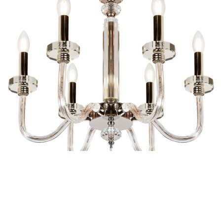 Люстра подвесная iLamp Vibe (Вибе) P9474-6 Nickel