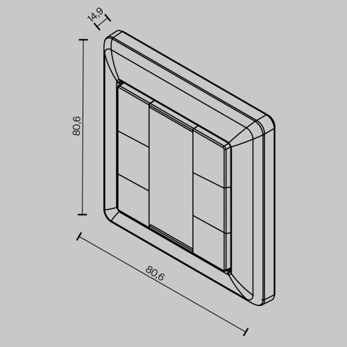Панель управления Maytoni Lighting control  721041 - фото 4