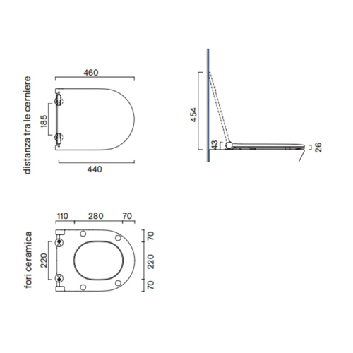 Крышка сиденье для унитаза Catalano Sfera 551200001 - фото 2