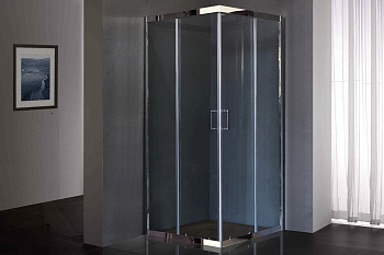 Душевой уголок Royal Bath HPD RB120HPD-T-CH 120х120 стекло прозрачное профиль хром глянцевый без поддона