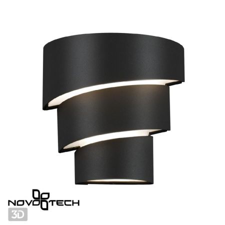 Уличный настенный светильник Novotech Strait (Страит) 359197