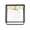 Светильник потолочный Lumina Deco Maldini (Малдини) LDC 8060-1 F.GD+BK