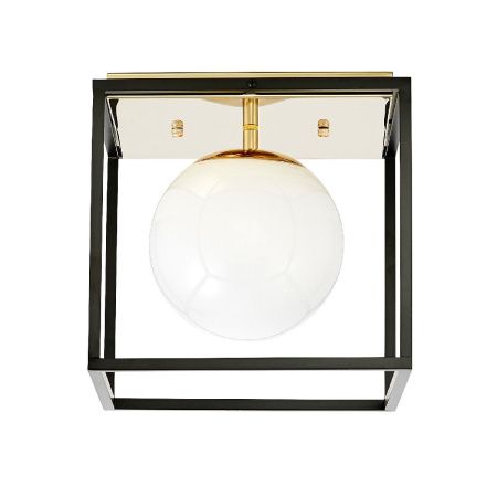 Светильник потолочный Lumina Deco Maldini (Малдини) LDC 8060-1 F.GD+BK