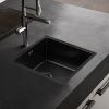 Кухонная мойка Melana ProfLine D4545HB графит 45х45 цвет серый поверхность матовая