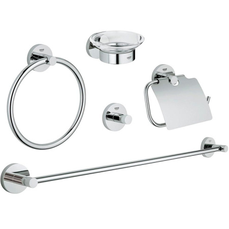 Набор аксессуаров для ванной Grohe Essentials 40344001