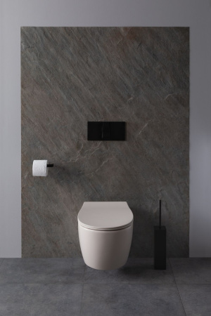 Чаша унитаза подвесная Allen Brau Fantasy 4.11004.IV цвет бежевый без сиденья безободковая каскадный смыв