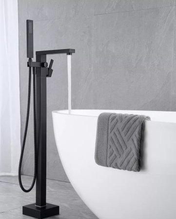 Смеситель BOCH MANN ALBANO Black BM8923 напольный черный