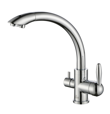 Смеситель для кухни Paulmark ESSEN Es213001-CR на раковину хром без термостата