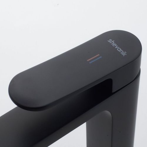 Смеситель Shevanik S4501H на раковину черный - фото 5