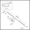 Подсветка для зеркал Odeon Light Aledo (Аледо) 6635/9WL