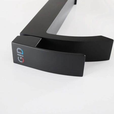 Смеситель Gid Cascada Victoria L120-BM-D (L120BMD) на столешницу черный матовый