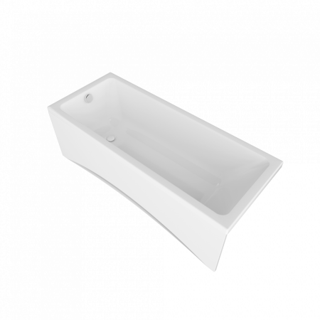 Ванна акриловая Тритон Элис Щ0000071923 150х70 пристенная прямоугольная без ножек и каркаса
