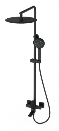 Душевая стойка Wonzon & Woghand Frame WW-88739010-MB настенная цвет черный