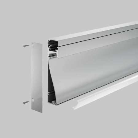 Алюминиевый профиль плинтус Maytoni Led Strip ALM-8018-S-2M
