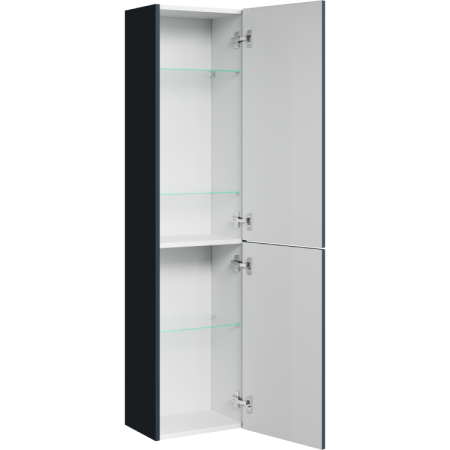 Шкаф-пенал Aqwella Y PUR0535GRM 40х140 подвесной цвет серый