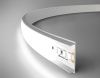 Алюминиевый накладной профиль Ambrella Light Alum Profile (Алум Профиле) GP1600WH