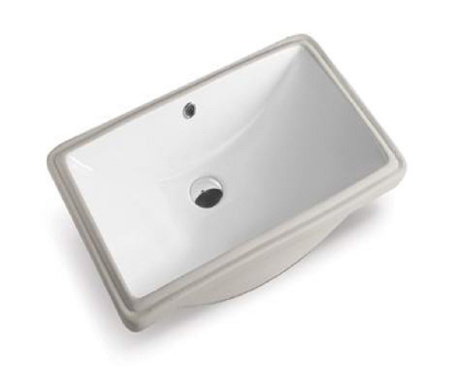 Раковина из санфаянса CeramaLux 540F 62х40 встраиваемая цвет белый