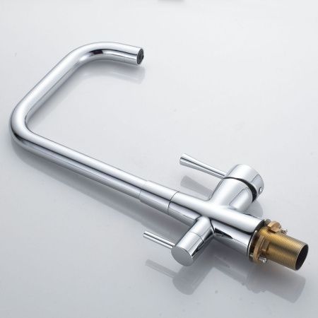 Смеситель для кухни Shevanik S528 на мойку хром