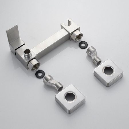 Гигиенический душ со смесителем Raffine F237L серый