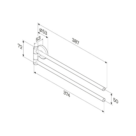 Полотенцедержатель Am.Pm X-Joy A85A32622