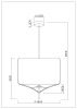 Светильник подвесной Arte Lamp Trixie (Триксие) A7085SP-1BK
