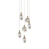 Светильник подвесной Delight Collection Colvin (Цолвин) MT9176-6H titanium gold