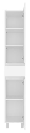 Шкаф-пенал Misty Алиса Э-Али0501-01П 40х190 напольный цвет белый