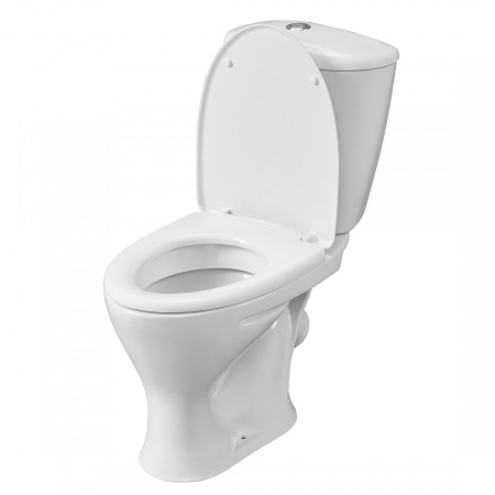 Унитаз-компакт напольный с бачком Santeri Версия 1P4033S0000BF белый с сиденьем каскадный смыв