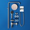 Душевая стойка Dorff Logic D0703000SS настенная цвет нержавеющая сталь