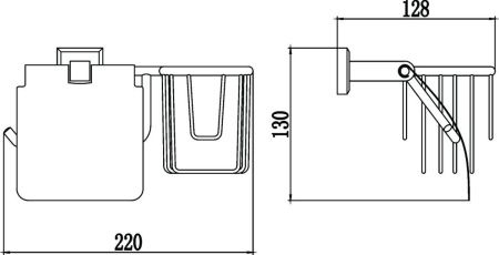 Бумагодержатель Savol S-L09551