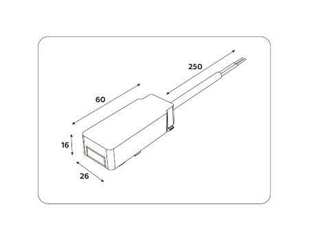 Ввод питания Ambrella Light Track System (Трацк Сыстем) GV1262