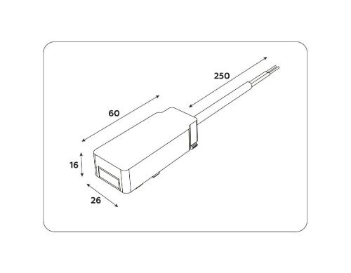 Ввод питания Ambrella Light Track System (Трацк Сыстем) GV1262 - фото 5