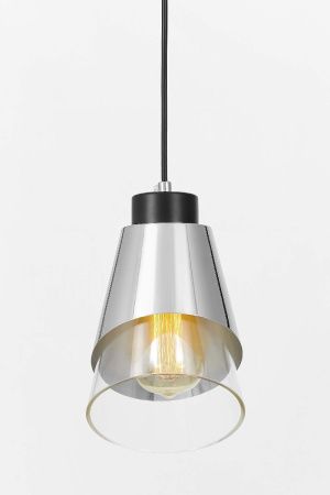 Светильник подвесной Lumina Deco Fabro (Фабро) LDP 7013-1 CHR+PR