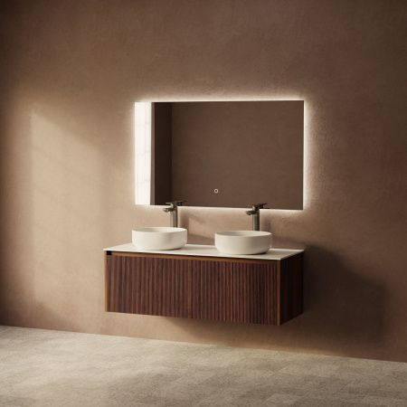 Тумба с раковиной ArtDecco Camilla (Камилла) ACM12W22D300 120х50 подвесная цвет коричневый