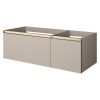 Тумба под раковину Armadi Art Quatro 790-M2-120-D-MG 120х50 подвесная цвет бежевый
