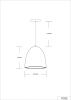 Светильник подвесной Arte Lamp Cento (Центо) A7083SP-1BJ