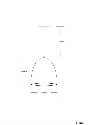 Светильник подвесной Arte Lamp Cento (Центо) A7083SP-1BJ - фото 4