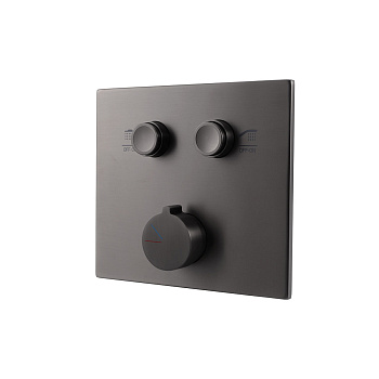 Смеситель для душа Vincea VSCV-421GM встраиваемый в стену вороненая сталь