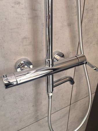 Душевая стойка AltroBagno Unione AltroBagnoUnione030208Cr настенная цвет хром