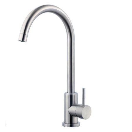 Смеситель для кухни Fashun A54009-A на мойку сатин